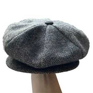 Vintage Country Gentlemen Imported Fabric Brown Hat, Woven in England
